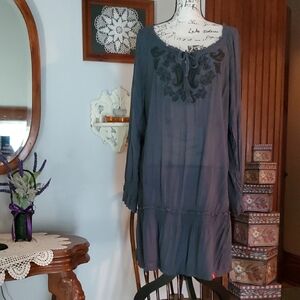 DC Gray Garment with Red Label